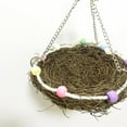 Pet Bird Nest Hammock Swing Hanging Chew Toys Parrot Parakeet Budgie