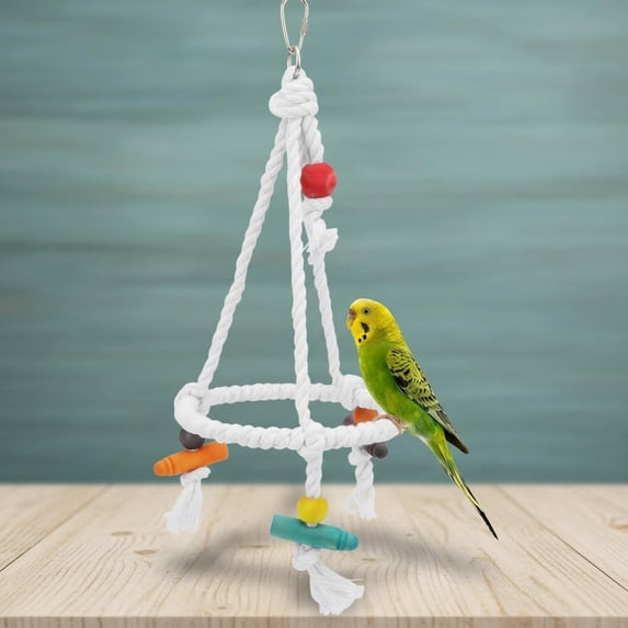 Curated visual reference: Gallery Detail: Pet Bird Parrot Swing Hanging Hammock For Parakeets Budgies Conures