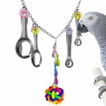 Pet Bird Toys Swing Chewing Playground Macaw Cockatoos Birds Hanging