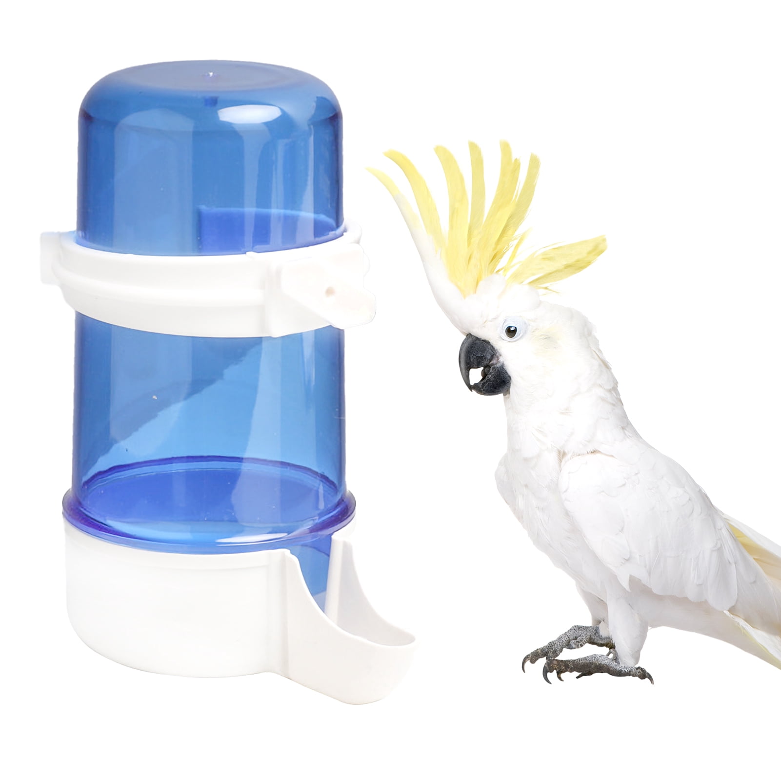 WQY Automatic Pet Bird Water Feeder - 400ml Cage Dispenser For Parakeets, Budgies, Cockatiels - View #6