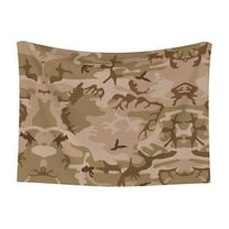 Pet Blanket Desert Camouflage Soft Warm Sofa Car Bed Protector Washable for Puppy Large Dogs Cats