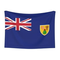 Pet Blanket Flag Of The Turks And Caicos Island Soft Warm Sofa Car Bed Protector Washable for Puppy Large Dogs Cats