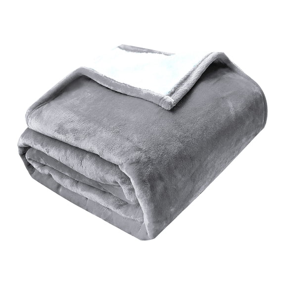 Pet Blanket, Sheepskin Blanket - Loetky Double Layer Blanket, Waterproof Flannel for Dog Cat Bed - 153*203Cm