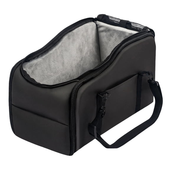 Pet Booster Seat for Cars, Portable Dog Car Seat with Harness, Sturdy Travel Vehicle Pet Bed for Small Dogs, Easy to Clean