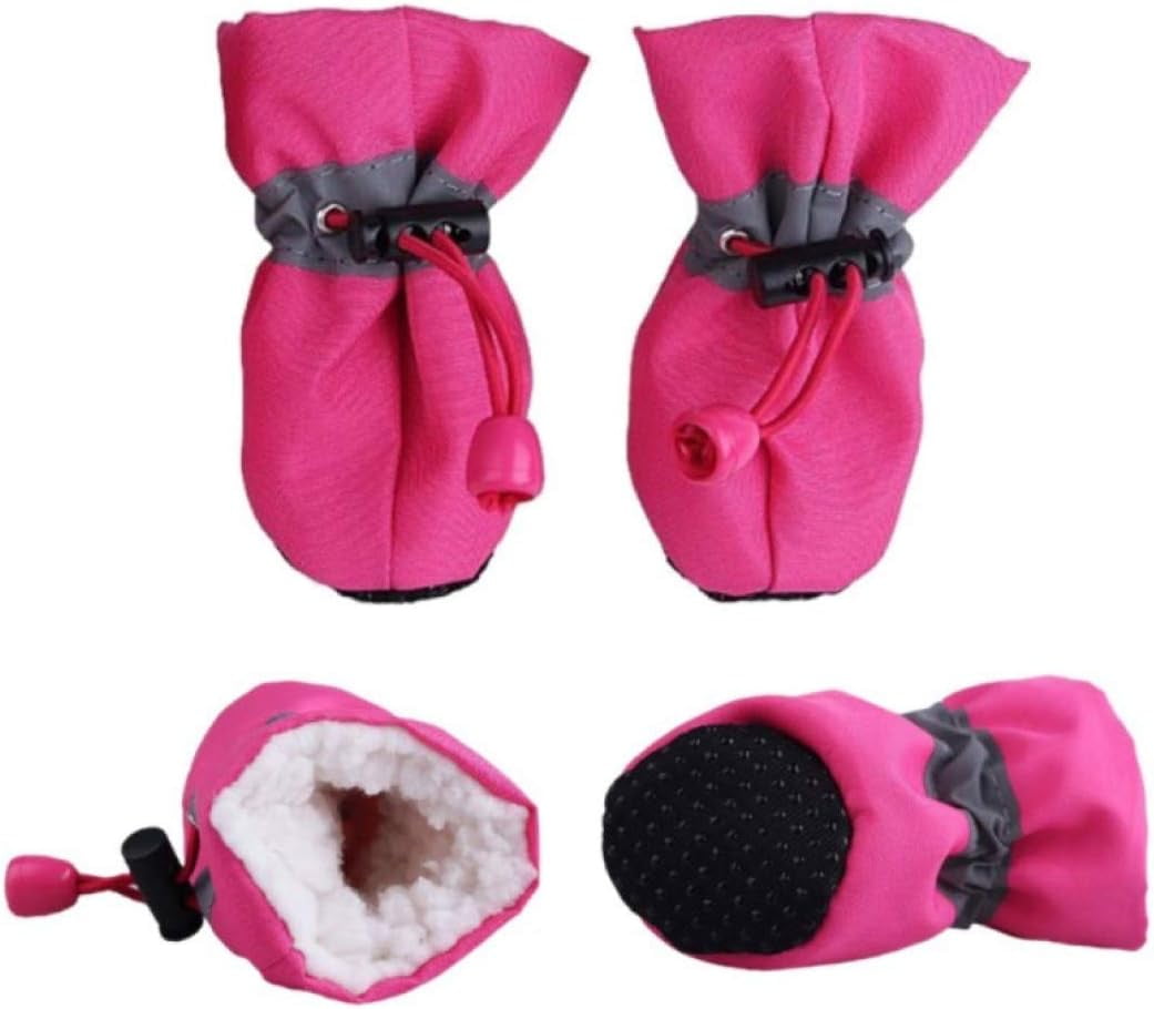 Pet Boots Dog Boots Waterproof Pet Dog Puppy Rain Snow Boots Shoes
