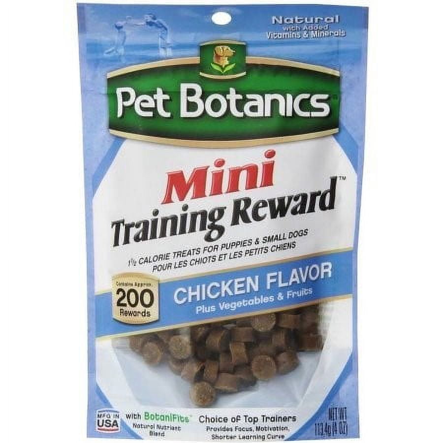 Pet Botanics Training Rewards Mni Chicken Dog Treats, 4 Oz