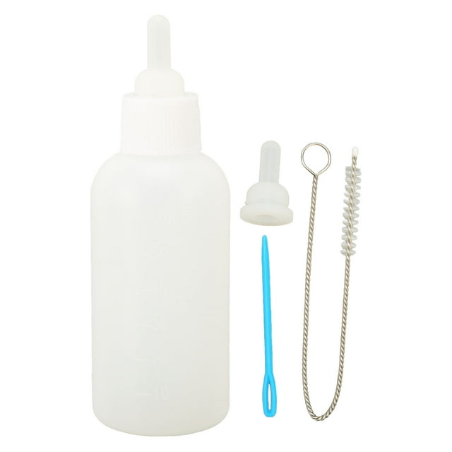 Pet Bottle Kit Multipurpose Washable Reusable Soft Pet Nursing Bottle