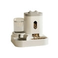 thumbnail image 1 of Pet Bowl, Food Automatic Feeder, Water Dispenser, Pet Dog Drinking Water Double Bowl, 1 of 2