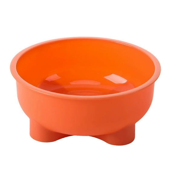 Pet Bowl - Plastic, Non-Slip, Easy-Clean Dish for Cats and Dogs, Durable, Dishwasher Safe