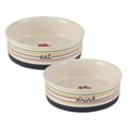 thumbnail image 1 of Pet Bowl Set, Large 7.5x2.4-inches, Eat Drink, 1 of 3