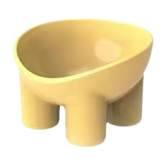 Pet Bowls Cat Bowl Dog Elevated Feeder Food Water High-foot Tilted Stand E9O0