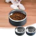thumbnail image 1 of Pet Bowls Dog Bowls 304 Stainless Steel Dog Bowl Non Slip Anti Knockover Large Capacity Rust Resistant Easy Clean Food Water Bowl for Medium Large Dogs Indoor by PALIFEUR, 1 of 7