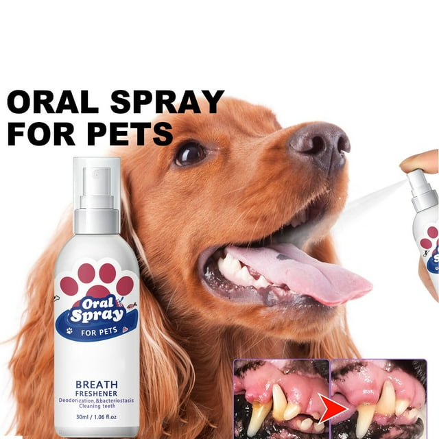 Pet Breath For Dogs And Cats Oral Cleaning Deodorization Odor Removal