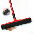 thumbnail image 1 of Pet Broom, Pet Hair Removal Broom, Pet Hair Broom for Carpet, Dog Hair Broom, Fur Remover Broom, Silicone Broom Pet Hair, Broom for Carpet, Floor Hair Remover, 1 of 9