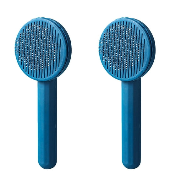 Pet Brush Pet Brush Undercoat Hair Massages Dematting And Detangling Brushes For Dogs Cats 4 Colors Set Of 2