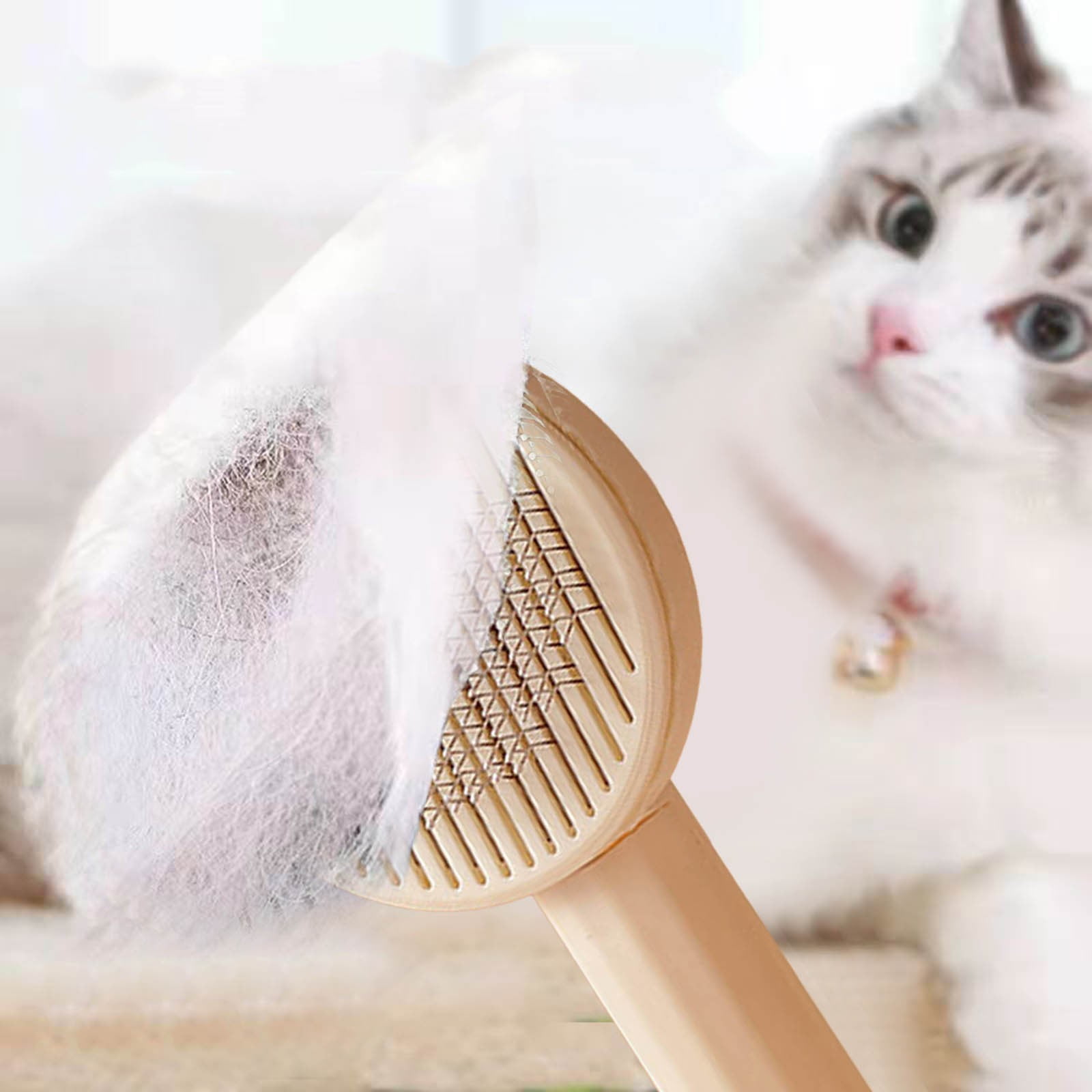 Pet Brush Pet Brush Undercoat Hair Massages Dematting And Detangling Brushes For Dogs Cats 4