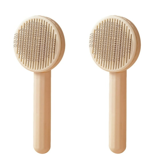 Pet Brush Pet Brush Undercoat Hair Massages Dematting And Detangling Brushes For Dogs Cats 4 Colors Set Of 2
