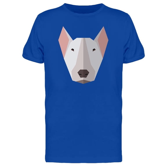 Pet Bullterrier Head Dog Tee Men's -Image by Shutterstock