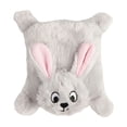 thumbnail image 1 of Pet Bunny, Interactive Squeaky Dog Toy No Stuffing Chew Toy for Small Medium Dogs Pet Toy Boredom Buster, Gray, 1 of 4