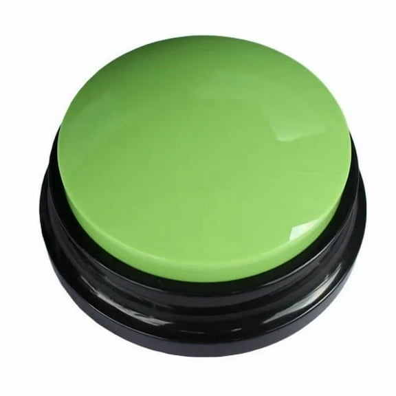 Pet Button Color Voice Recording Button, Dog Buttons for Communication Pet Training Buzzer, 30 Second Record