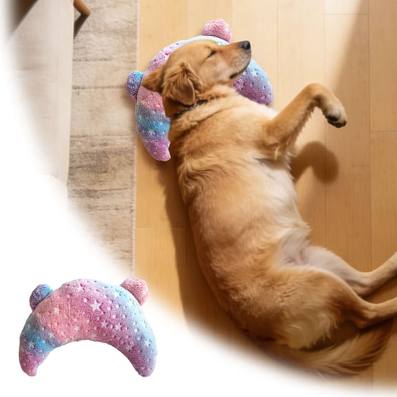 Pet Calming Pillow for Dogs, Soft U-Shaped Pillow , Joint Relief, Sleep Comfortably,Suit for Small, Medium, Large Dogs, Fluffy Pet Neck Pillow