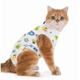 thumbnail image 1 of Pet Care Cat Recovery E Collar Alternative for Grooming Comfort Aftercare Soft Protective Wear for Cats Pet Apparel, 1 of 1