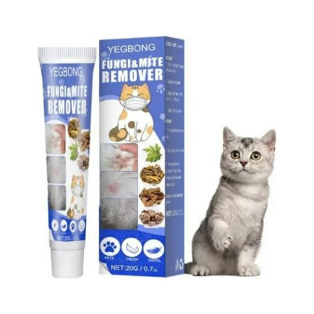 Pet Care Cream 20g Cat Skin Ointment Itchy Skin Relief Cream for Cats