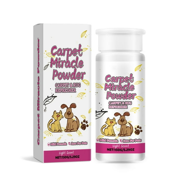 Pet Carpet and Room Refresher, 5.29 oz, Carpet Powder, Pet Odor Remover, for Use on Carpets, Rugs, Couches & More, for Home Use