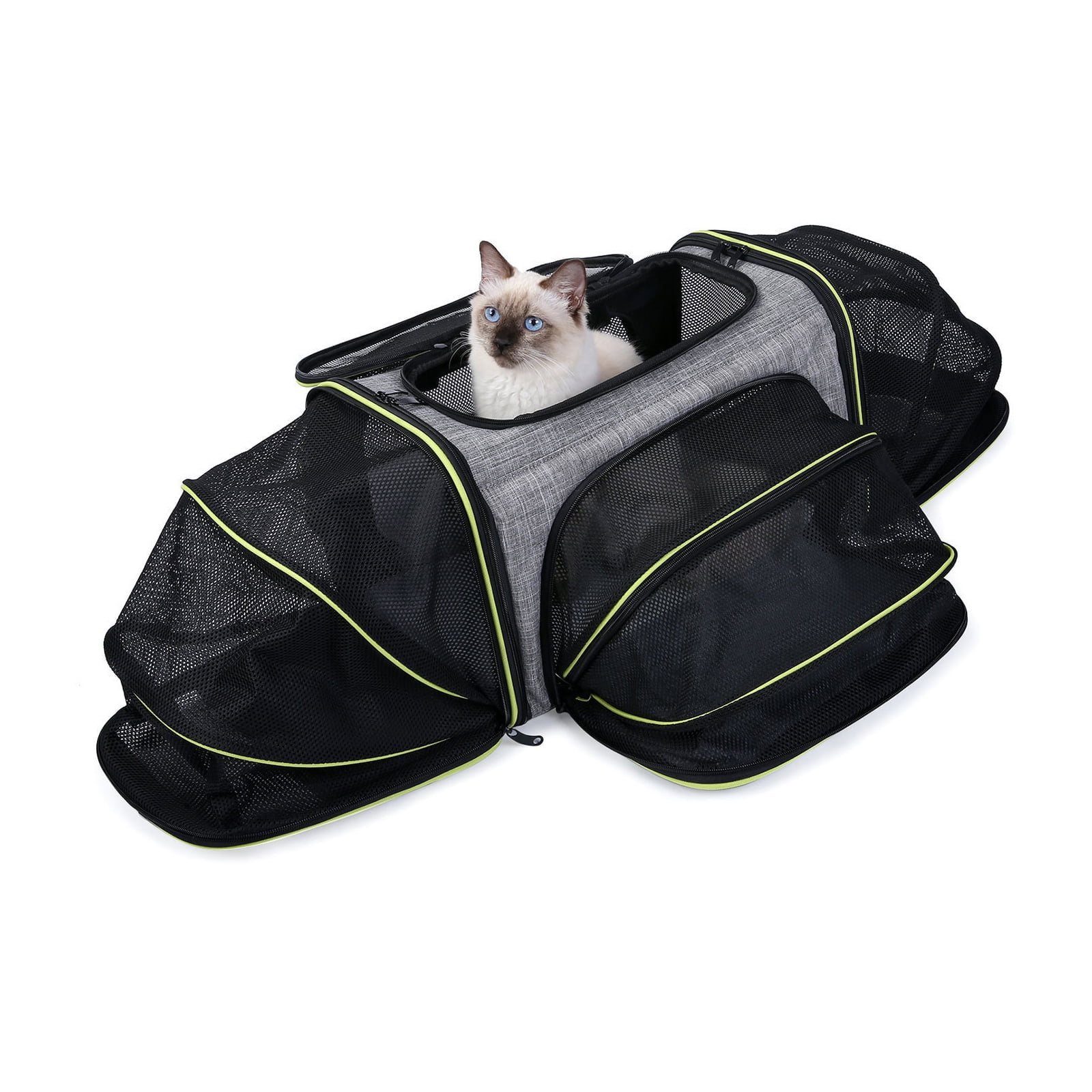 Pet Carrier Airline Approved, Large Soft Sided Pet Travel TSA Carrier 4