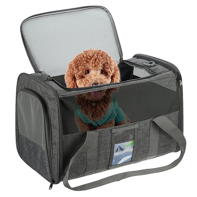 Pet Carrier Airline Approved, SoftSided Cat Carriers for Medium Cats Small Cats, Softy Dog