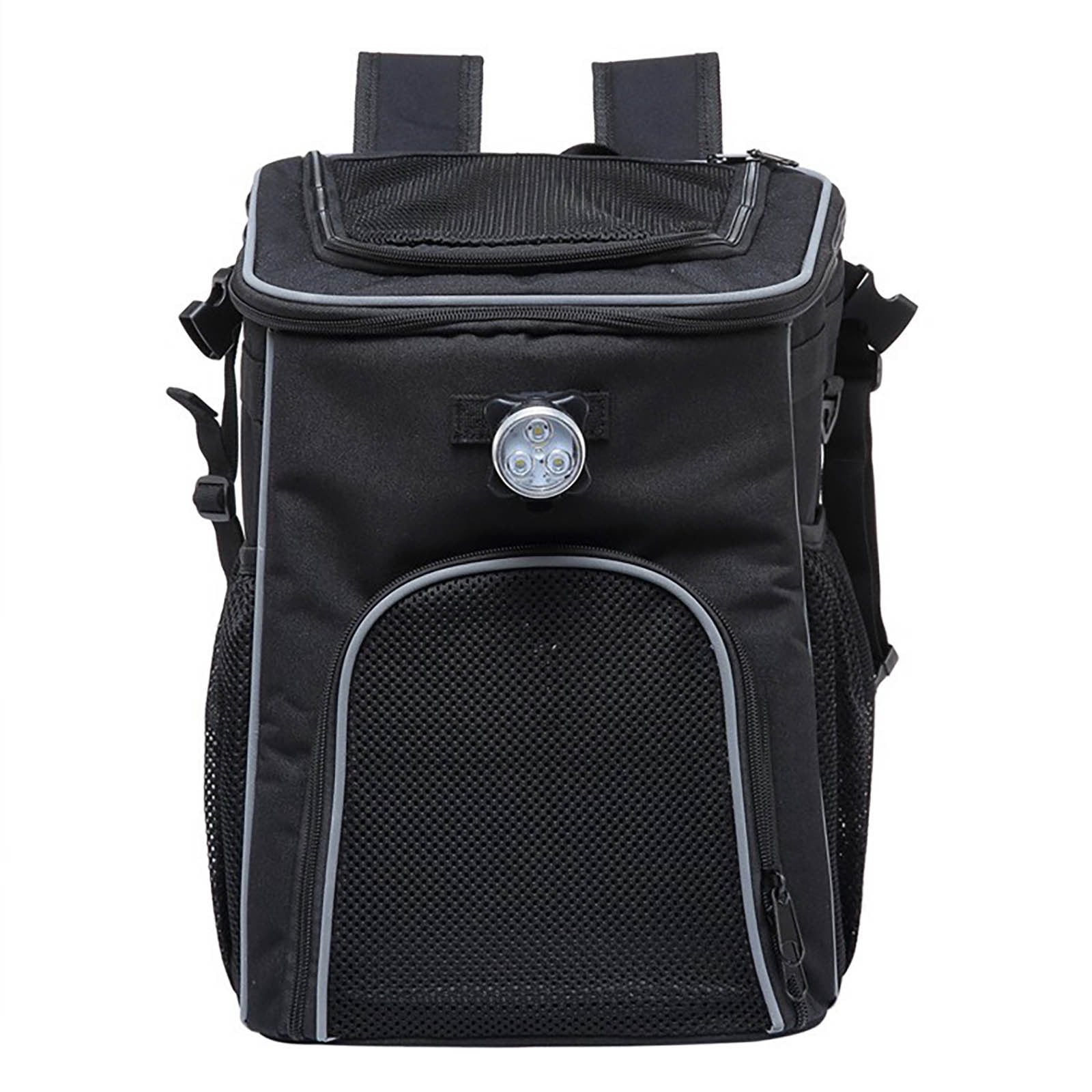 Pet Carrier Backpack for Cats and Dogs - Airline Approved, Breathable with 4 Mesh Windows, Portable & Ventilated for Travel, Hiking, and Camping, Comfortable Pet Backpack Carrier