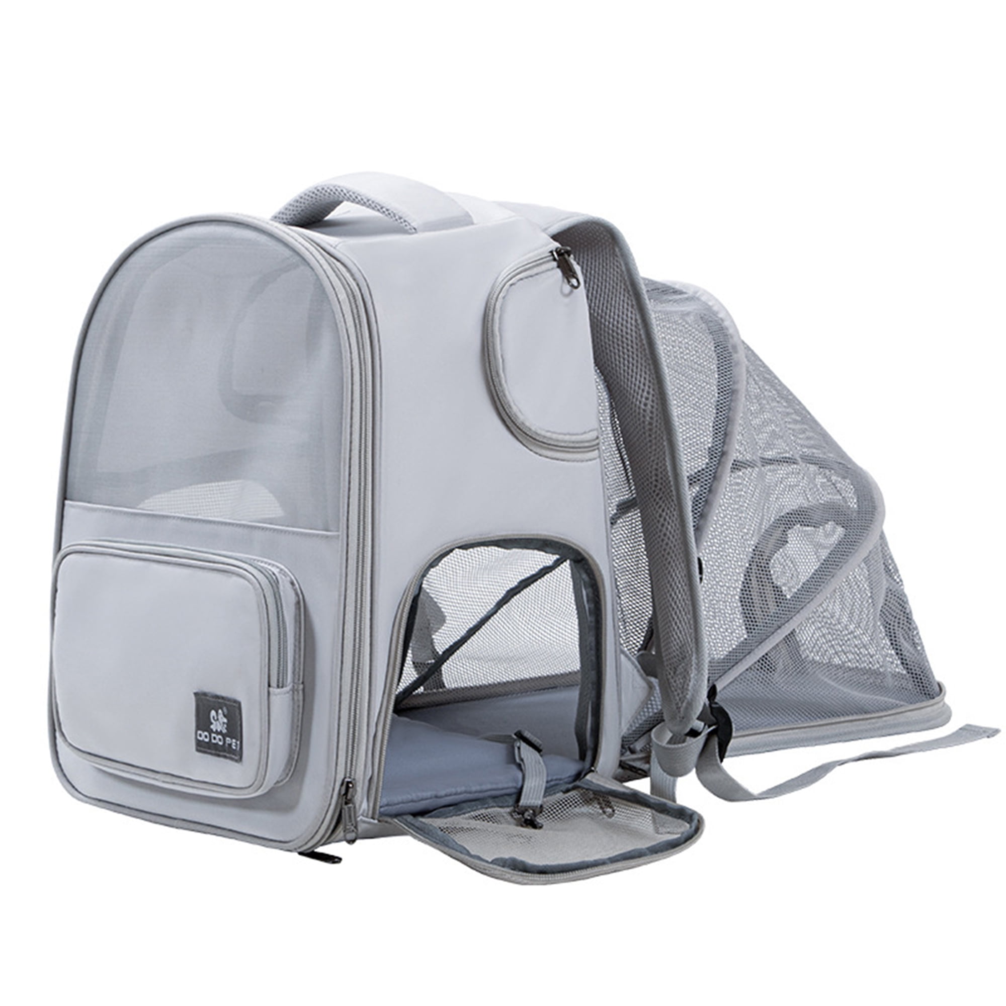 Pet Carrier Backpack, Large Cat Carrier, Expandable Dog Carrier