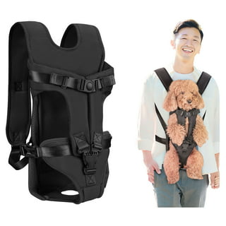 Touchdog Wiggle-Sack Fashion Designer Front and Backpack Dog Carrier - Small  in Navy B103NVSM - The Home Depot