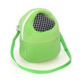 thumbnail image 1 of Pet Carrier Bag Pet Sling Carrier Backpack Portable Travel Backpack Breathable Outgoing Bag bonding Pouch for Small Pets Hedgehog Hamsters Sugar Glider Chinchilla Guinea Pig (Green), 1 of 6