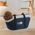 thumbnail image 1 of Pet Carrier Bag Portable Travel Mat Car Seat Pet Bed Outdoor Handbag for Small Animals Cats Dogs Comfortable Pet Transport Bag with Removable Cushion, 1 of 5