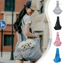 Pet Carrier Foldable Crossbody Bag for Cats and Dogs Breathable Pet Bag Large Capacity Pet Supplies Portable Pet Bag Outdoor Carrier Travel Friendly Design Travel Bag for Cats & Small Dogs