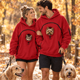 thumbnail image 1 of Pet Carrier Hoodie, Oversized Fleece Sweatshirt with Front Pouch for Small Pets, 1 of 8