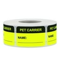 thumbnail image 1 of Pet Carrier Labels | 1″ x 1.5″ - 500 Pack, 1 of 6
