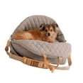 thumbnail image 1 of Pet Carriers Convertible Car Seats Folded Dog Bed With Secure Safety Rings Nonslip Bottom Storage Pouches For Travel, 1 of 8