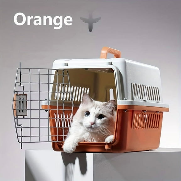 Pet Carriers, Hardshell Dog/Cat Carriers, Airline/Road Trip Approved, Suitable for Pets Weighing Up to 14 Pounds, Small Animal Carriers