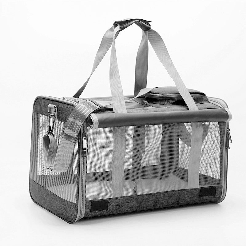 Pet Cat Bag Outgoing Portable Large Capacity Two Cats Crossbody Handbag