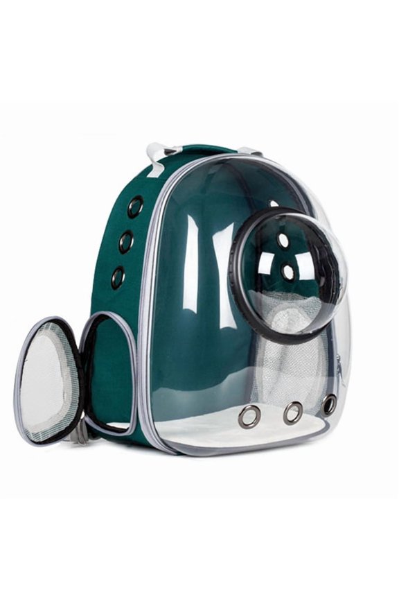 Pet Cat Bag Transparent Skylight Outing Bag Portable Outdoor Space Capsule Cat Supplies Breathable Large Capacity Backpack