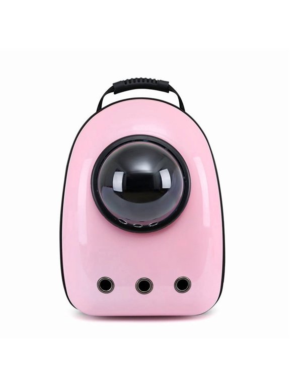 Pet Cat Bag Transparent Skylight Outing Bag Portable Outdoor Space Capsule Cat Supplies Breathable Large Capacity Backpack