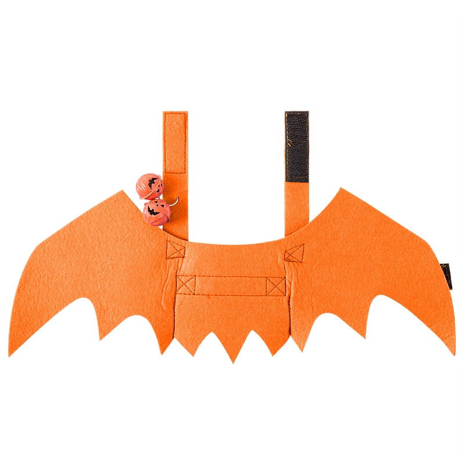 Pet Cat Bat Wings for Halloween Party Decoration, Puppy Collar Leads
