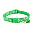 thumbnail image 1 of Pet Cat Dog Adjustable Necklace Shaped Footprint With Bells Pet Supplies, 1 of 6