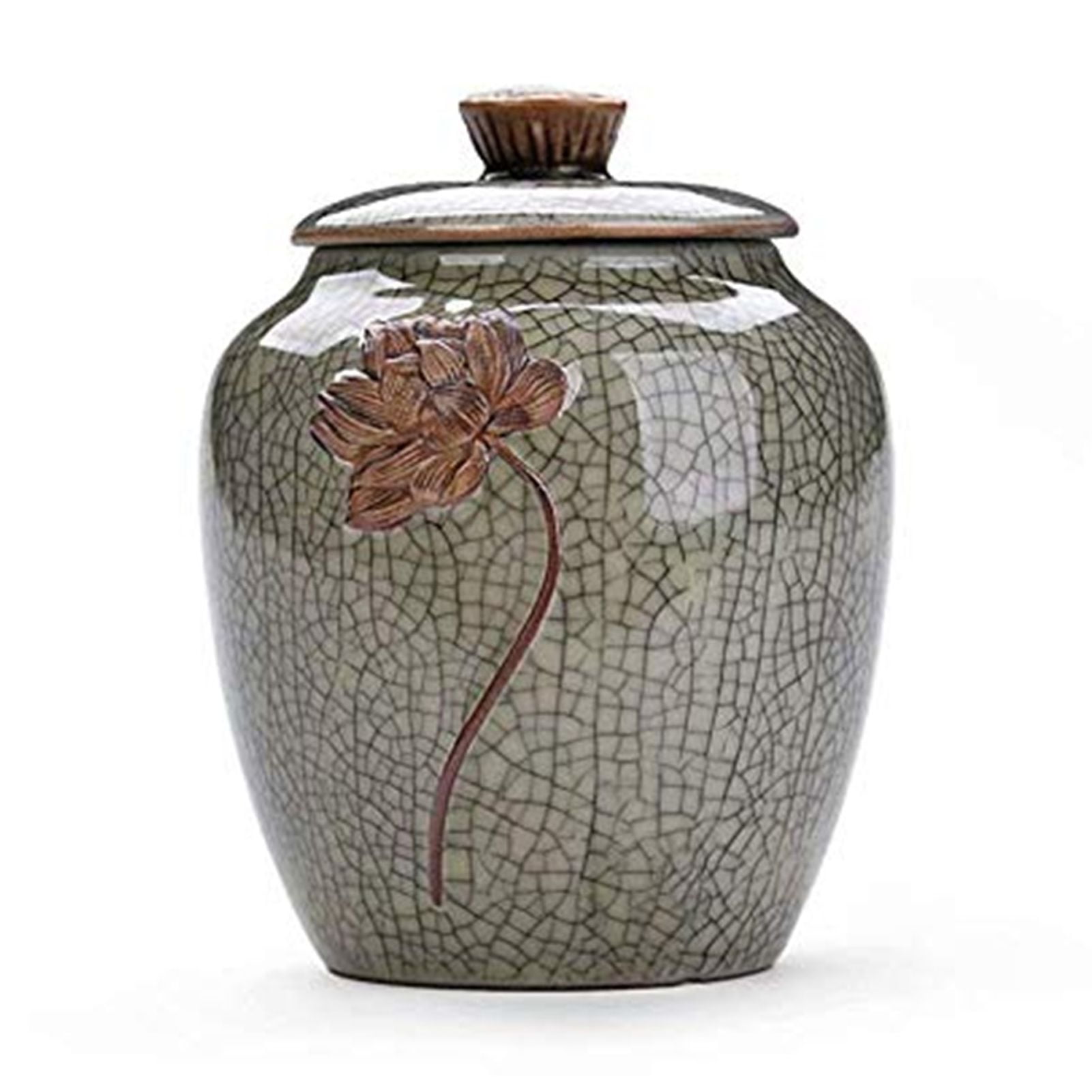Pet Cat Dog Bird Rabbit Urnen Small Animals Cremation Urn Casket Memorial Urn Ceramic Celadon Sealed Cans