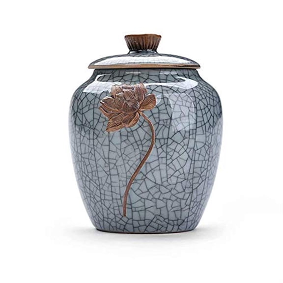 Pet Cat Dog Bird Rabbit Urnen Small Animals Cremation Urn Casket Memorial Urn Ceramic Celadon Sealed Cans