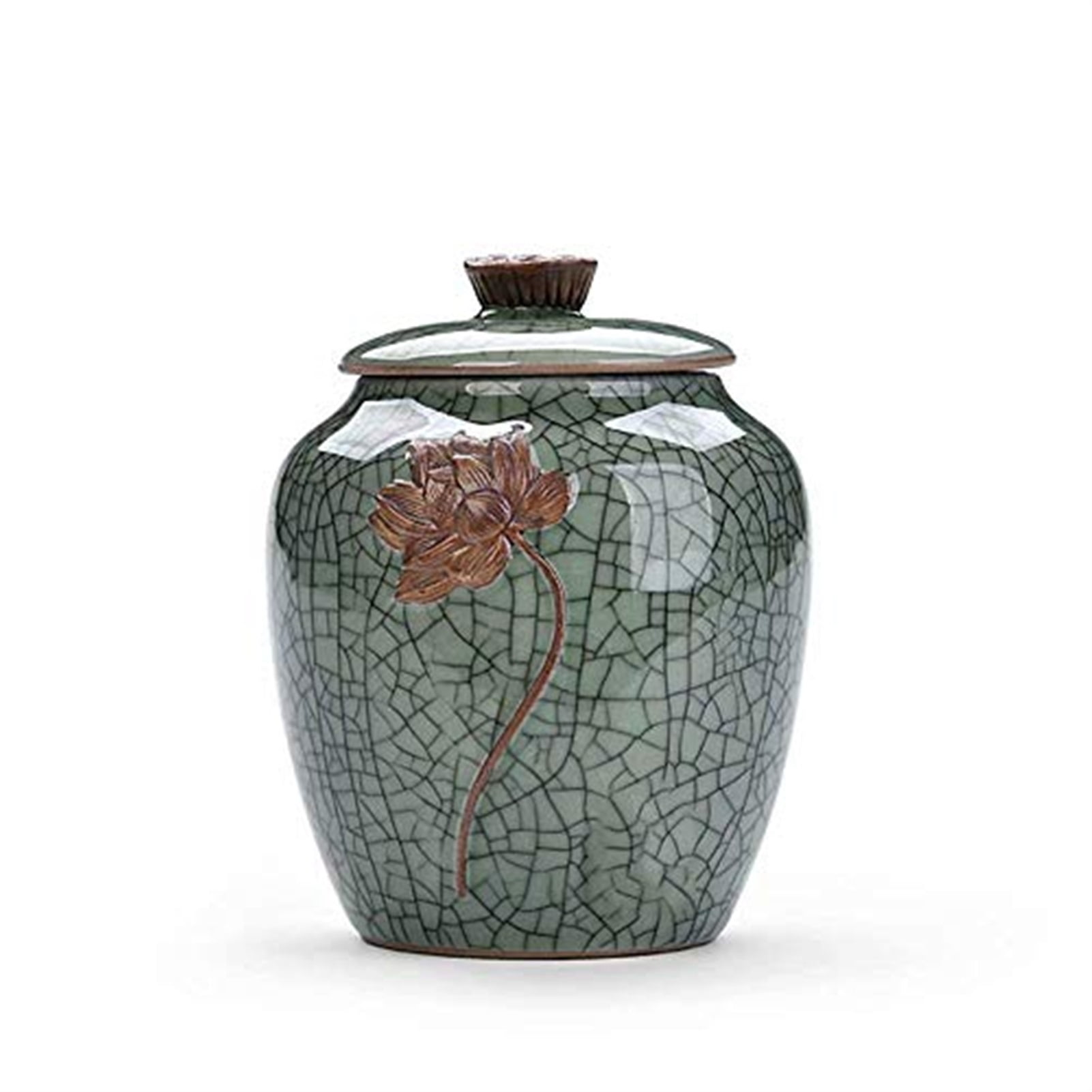 Pet Cat Dog Bird Rabbit Urnen Small Animals Cremation Urn Casket Memorial Urn Ceramic Celadon Sealed Cans
