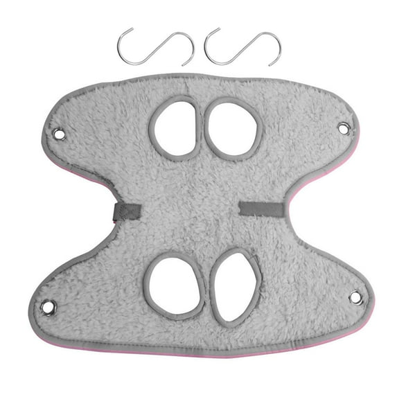 Pet Cat Dog Grooming Hammock Helper Dog Holder for Nail Clipping M Gray