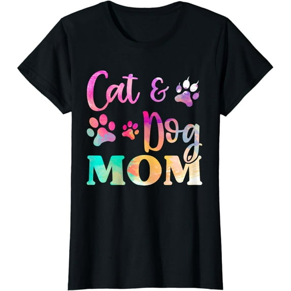 Pet Cat Dog Mom Shirt For Women, Mothers Day T-Shirt